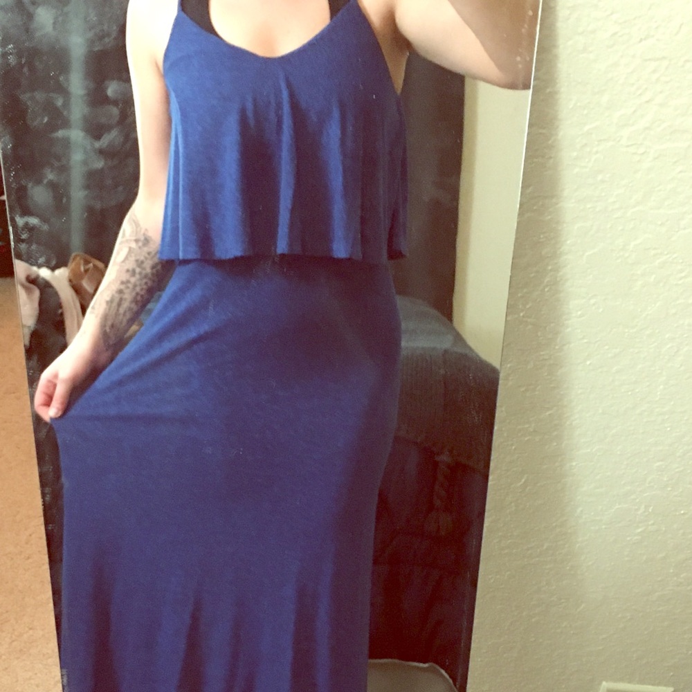 Blue summer dress